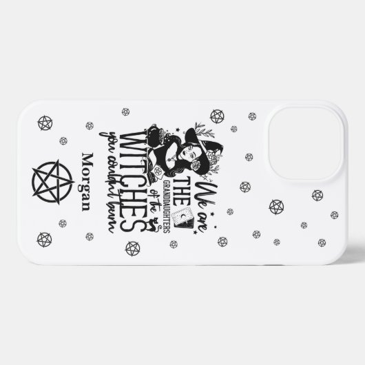 Hexenzauberspruch Wir sind die Enkeltöchter iPhon iPhone Hülle (Rückseite (Horizontal))