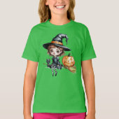 Hexenzaubertrick oder T - Shirt für Kinder (Vorderseite)