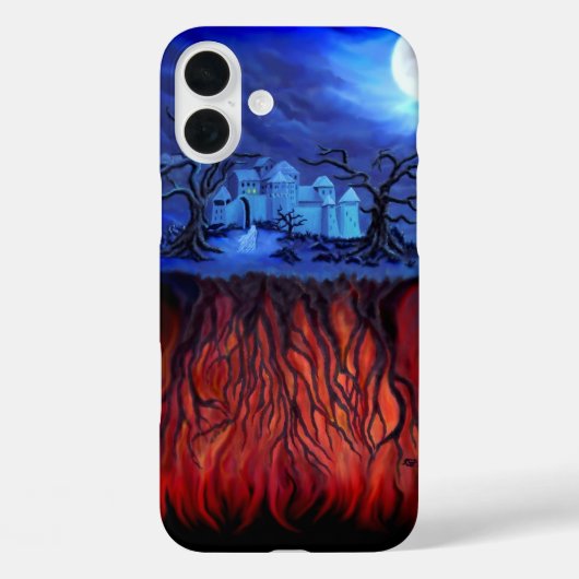 Hexenzeit, zwischen Himmel und Hölle Case-Mate iPhone Hülle (Rückseite)