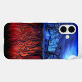Hexenzeit, zwischen Himmel und Hölle Case-Mate iPhone Hülle (Rückseite (Horizontal))