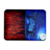 Hexenzeit, zwischen Himmel und Hölle Magnet (Horizontal)