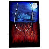 Hexenzeit, zwischen Himmel und Hölle Mittlere Geschenktüte (Vorderseite)