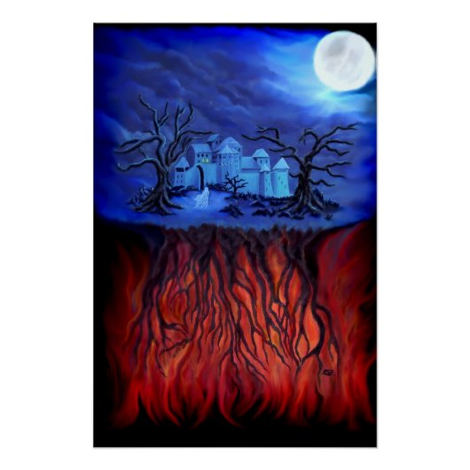Hexenzeit, zwischen Himmel und Hölle Poster (Vorderseite)