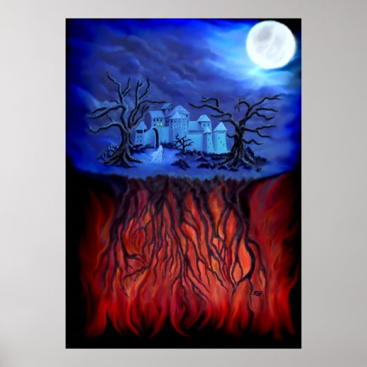 Hexenzeit, zwischen Himmel und Hölle Poster (Vorne)