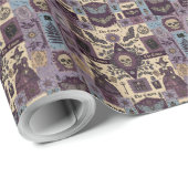Hexenzirkel-Hexerei-Einzigartiges Geschenk Geschenkpapier (Rolleneckpunkt)