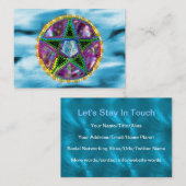 HexePentagram Visitenkarte (Vorne/Hinten)