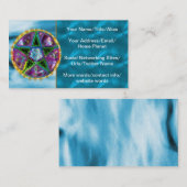 HexePentagram Visitenkarte (Vorne/Hinten)