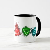 Hexer-Zeichen-Tasse Tasse (VorderseiteRechts)