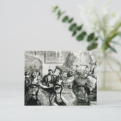 Hexerei, 1871 postkarte (Stehend Vorderseite)