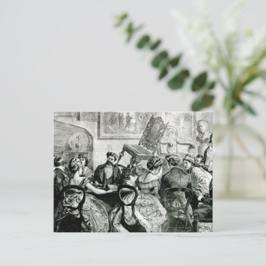 Hexerei, 1871 postkarte (Stehend Vorderseite)