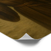 Hexerei am Schlosstor - Power Stände Uhr Poster (Ecke)