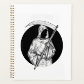 Hexerei Dunkelgoten Schwarzseher Tod grimmiger Sen Planer (Vorderseite)