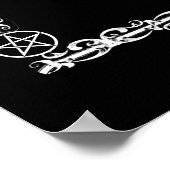 Hexerei Ein Handbuch magischer Zauber und Tränke Poster (Ecke)