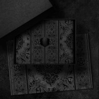 Hexerei Geblüht | Dunkle graue Fantasie-Pentagramm