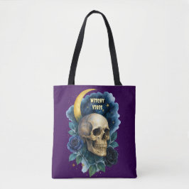 Hexerei Gothic Floral Halloween Creepy Tasche
