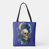 Hexerei Gothic Floral Halloween Creepy Tasche (Rückseite)
