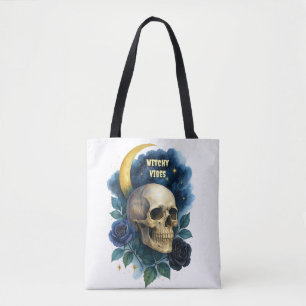 Hexerei Gothic Floral Halloween Creepy Tasche