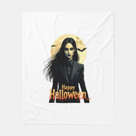 Hexerei Halloween Night Fleecedecke