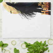 Hexerei Halloween Night Geschirrtuch (Gefaltet)