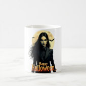 Hexerei Halloween Night Kaffeetasse (Mittel)
