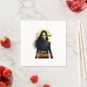 Hexerei Halloween Night Serviette (Beispiel)