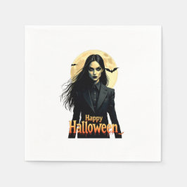 Hexerei Halloween Night Serviette