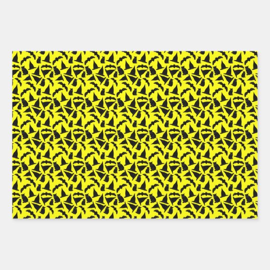 Hexerei Halloween Wrapping Paper Sheets Geschenkpapier Set (Vorderseite 3)