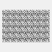 Hexerei Halloween Wrapping Paper Sheets Geschenkpapier Set (Vorderseite)