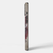 Hexerei | Herz mit Tropfen an Rotblutungen und Gol Case-Mate iPhone Hülle (Rückseite / Links)