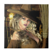 Hexerei Hexenhimmel Keramik Tile Fliese (Vorderseite)