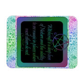 Hexerei ist, Gedicht Magnet (Horizontal)