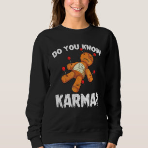 Hexerei Karma Halloween-Kostüm Gruseliger Voodoo-P Sweatshirt