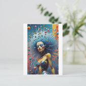 Hexerei - Ken Gage Art Postkarte (Stehend Vorderseite)