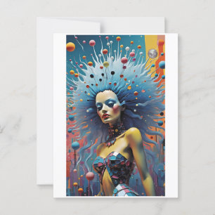 Hexerei - Ken Gage Art Postkarte