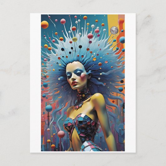 Hexerei - Ken Gage Art Postkarte (Vorderseite)