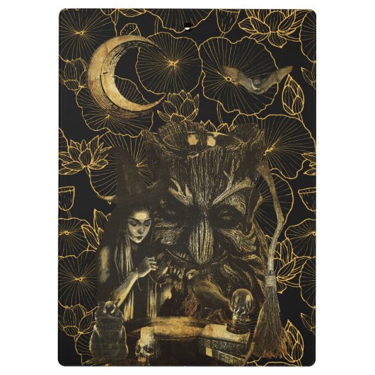 Hexerei klemmbrett (Rückseite)