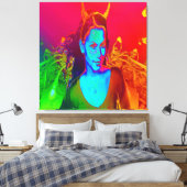 Hexerei Leinwanddruck (Insitu (Schlafzimmer))