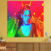 Hexerei Leinwanddruck (Insitu (Wohnzimmer))