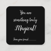 Hexerei Liebe Valentinstag Magische Karten (Rückseite)