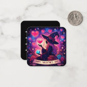 Hexerei Liebe Valentinstag Magische Karten (Vorderseite/Rückseite Beispiel)