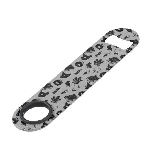 Hexerei Muster I Speed Flaschenöffner (Vorderseite Schrägansicht)