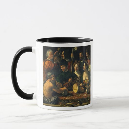 Hexerei oder Allegorie von Herkules, c.1535 (Öl an Tasse (Links)