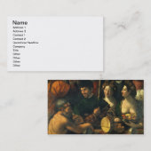 Hexerei oder Allegorie von Herkules, c.1535 (Öl an Visitenkarte (Vorne/Hinten)