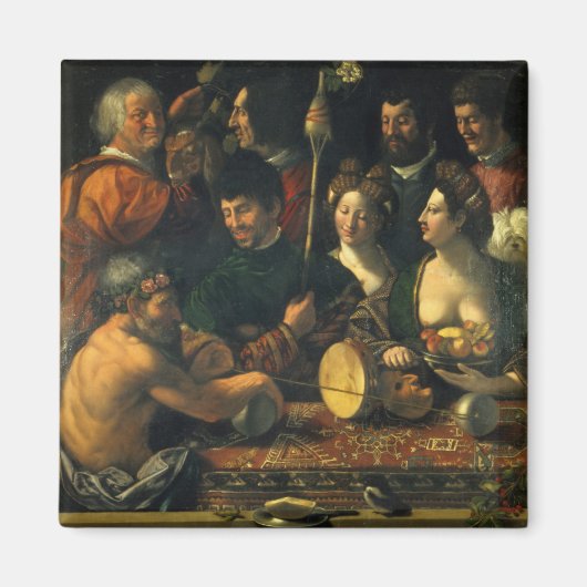 Hexerei oder Allegory of Hercules, c.1535 (Öl auf Magnet (Vorne)