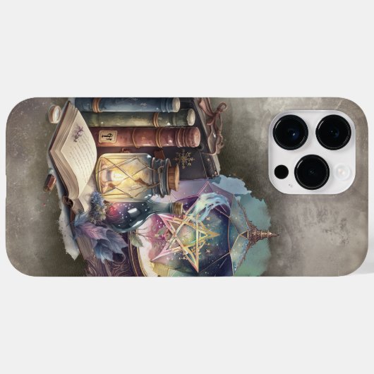 Hexerei | Pastel Spellbook Tomen und Kristallball Case-Mate iPhone Hülle (Rückseite (Horizontal))