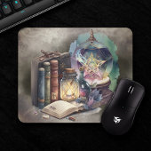 Hexerei | Pastel Spellbook Tomen und Kristallball Mousepad