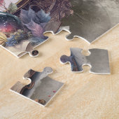 Hexerei | Pastel Spellbook Tomen und Kristallball Puzzle (Seite)