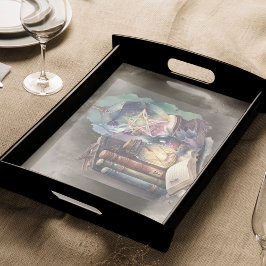 Hexerei | Pastel Spellbook Tomen und Kristallball Seidenpapier