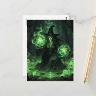 Hexerei Postkarte