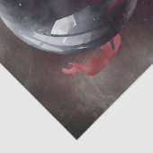 Hexerei | Smoky Red Jewels Magical Crystal Ball Seidenpapier (Detail)